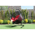 Modern Round Swing Chair Poly Rattan Hammock